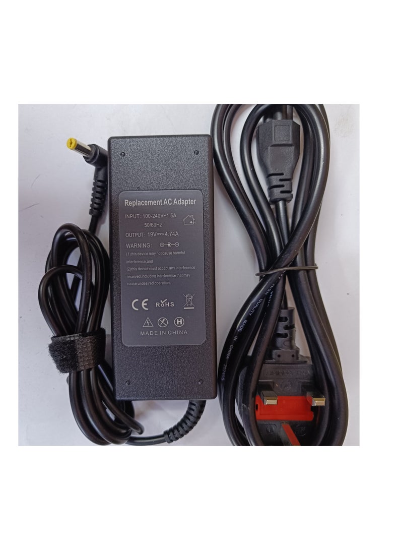 ان ام تي LAPTOP ADAPTER ACER 19V 4.74 - Image 1